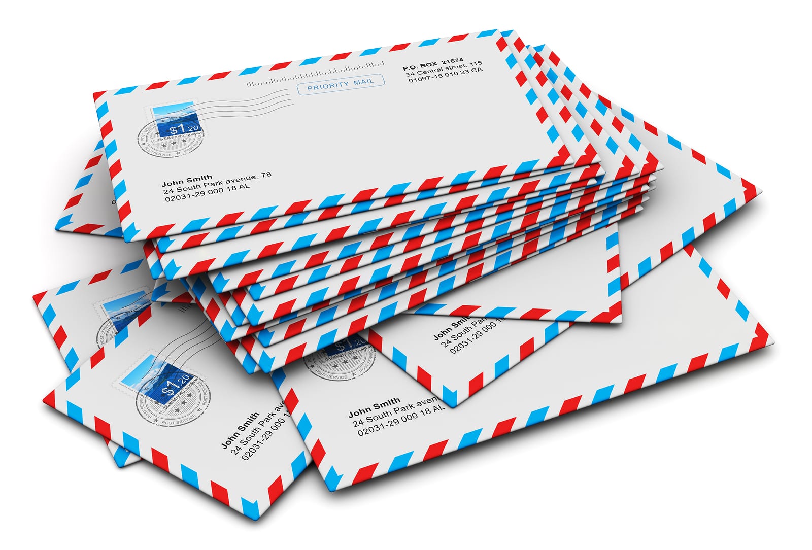 bigstock-Stack-of-paper-mail-letters-85424135
